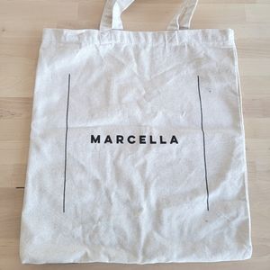 Marcella Canvas Cream Tote